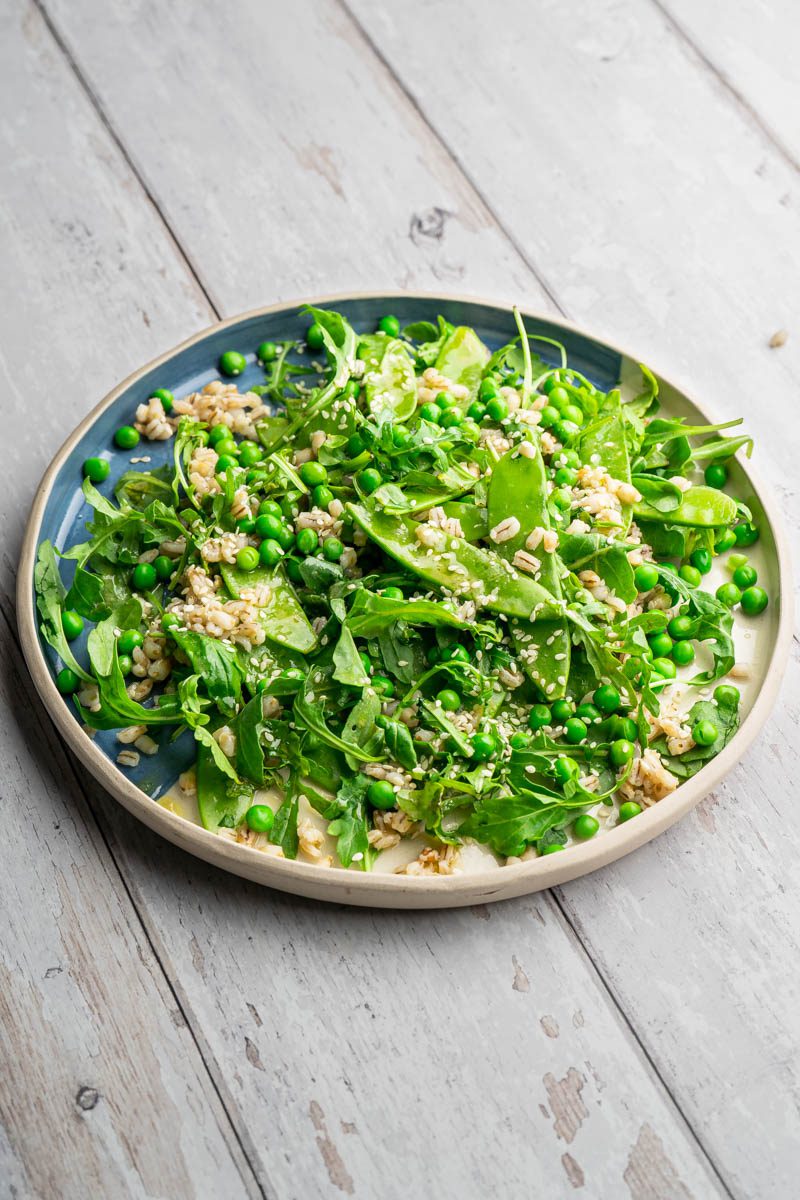 Crunchy Pea And Mint Salad